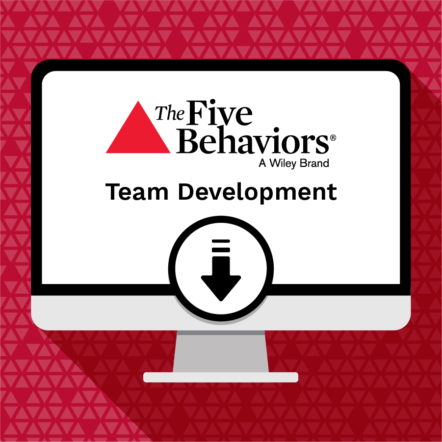 The Five Behaviors® Team Development Downloadable Facilitation Kit Powered by Everything DiSC®